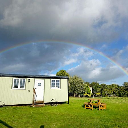 Cwtch Glamping Shepherds Huts Abergavenny Exterior foto